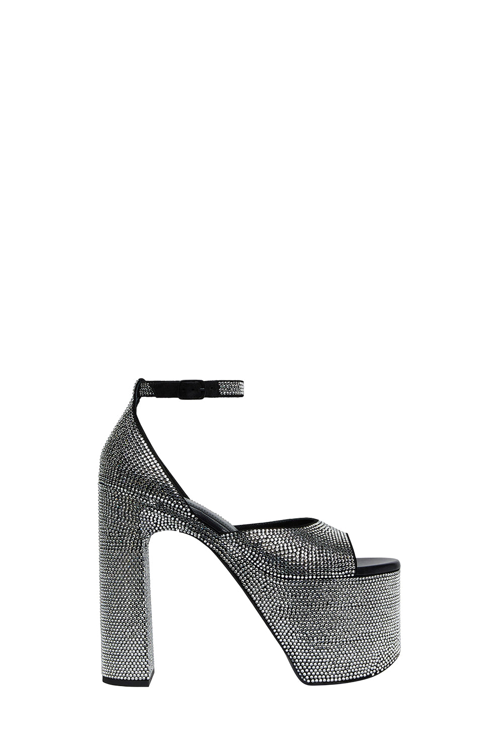 Camden 160mm with rhinestones black 160mm Sandals - Black