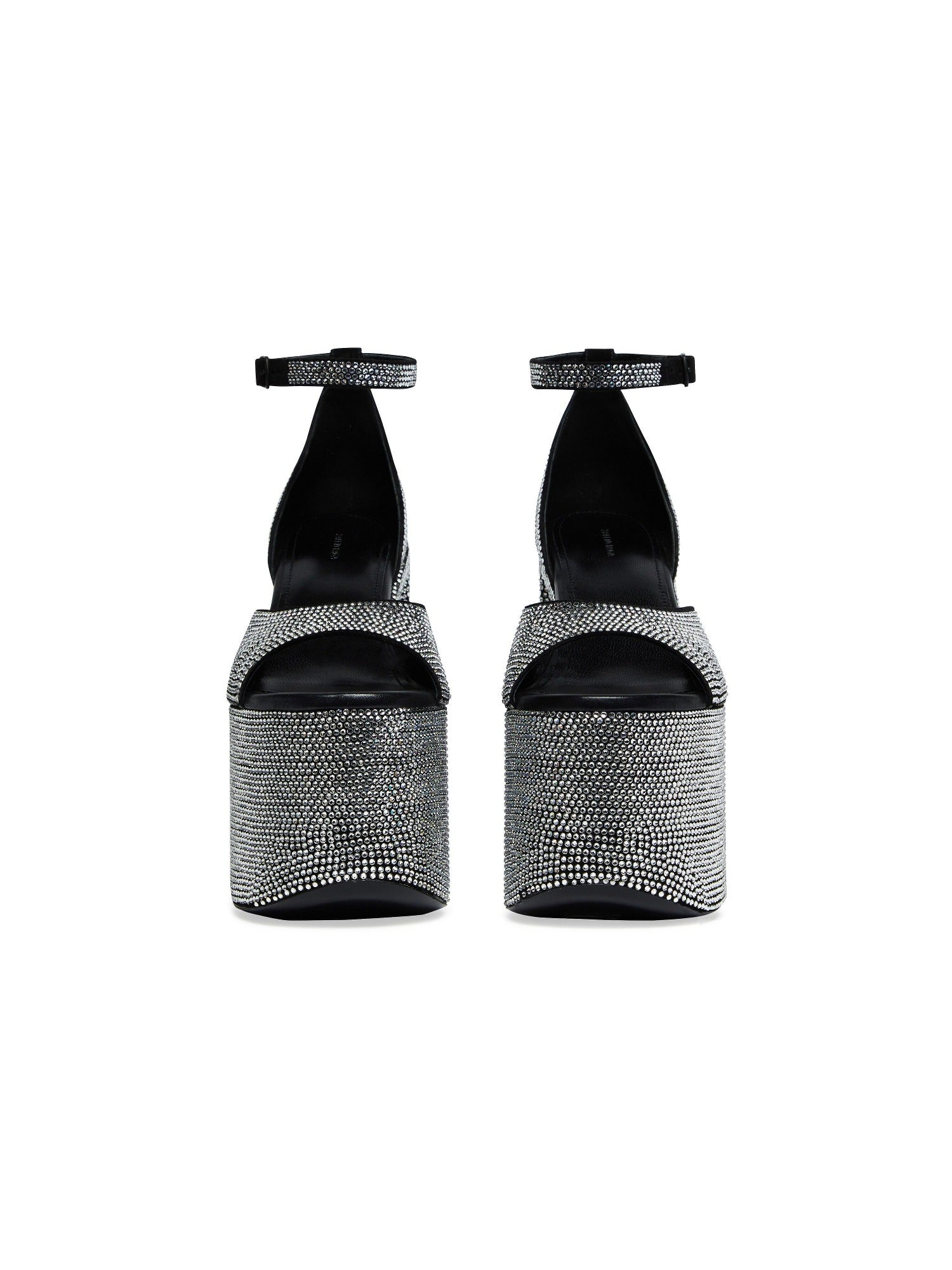 Camden 160mm with rhinestones black 160mm Sandals - Black