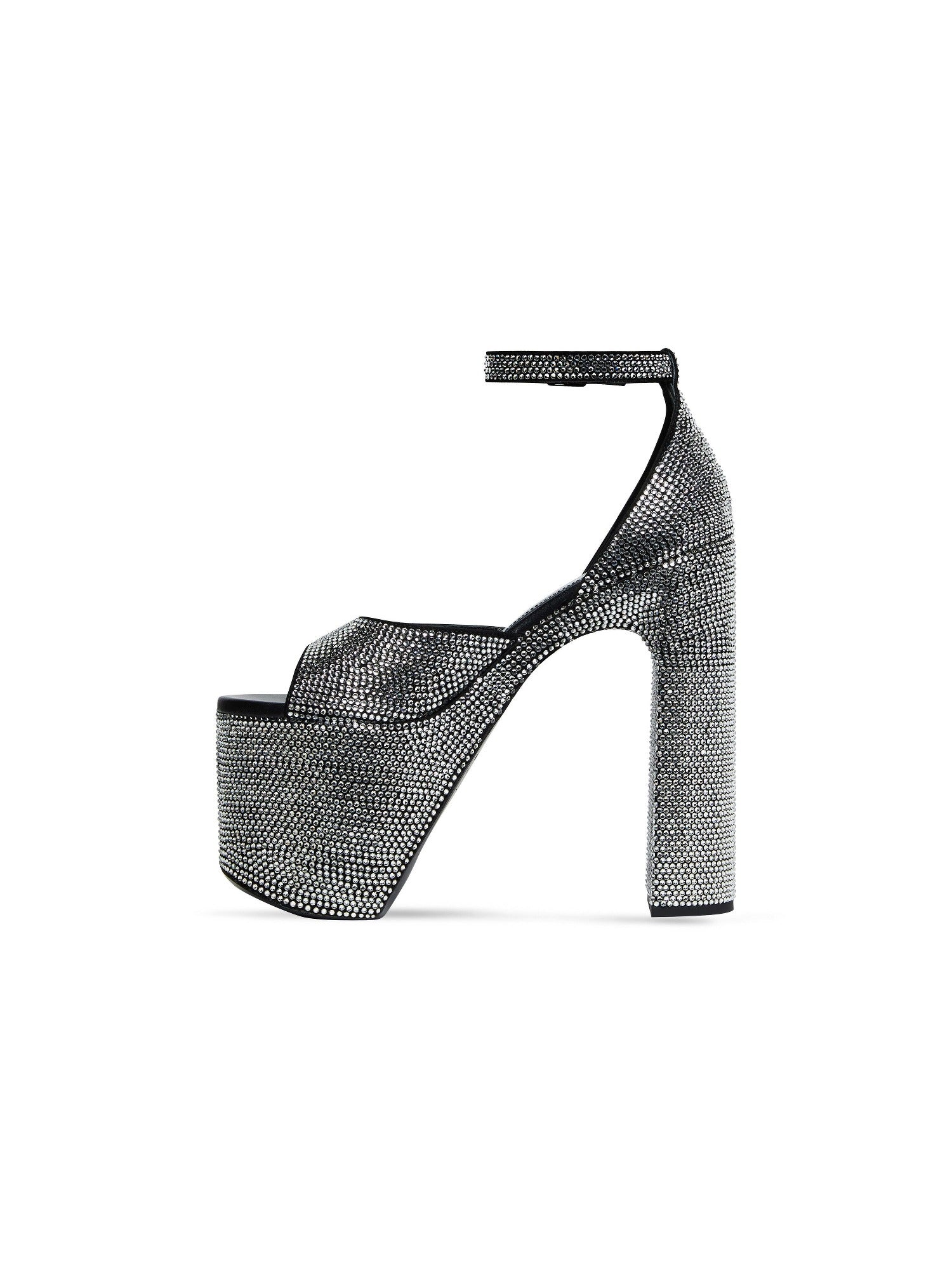 Camden 160mm with rhinestones black 160mm Sandals - Black