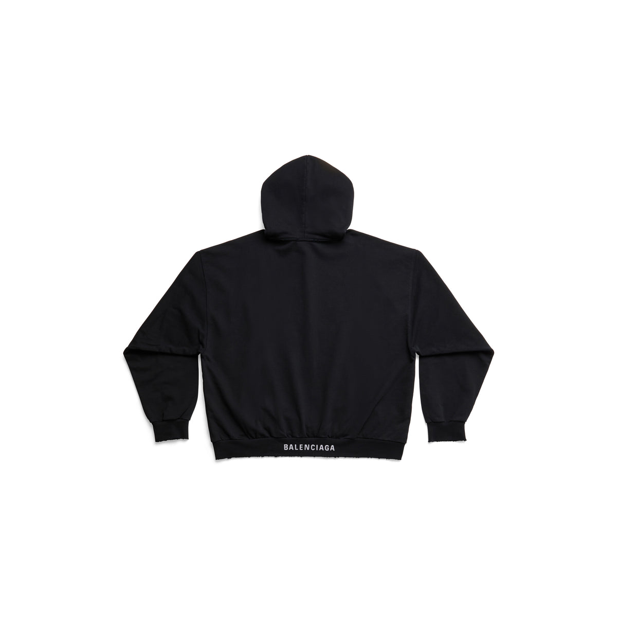 Balenciaga Hoodie - Washed Black & White