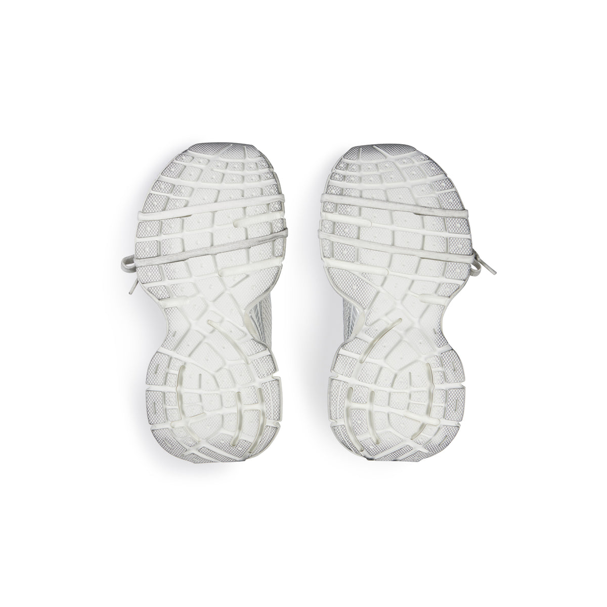 3XL Mules - White & Eggshell