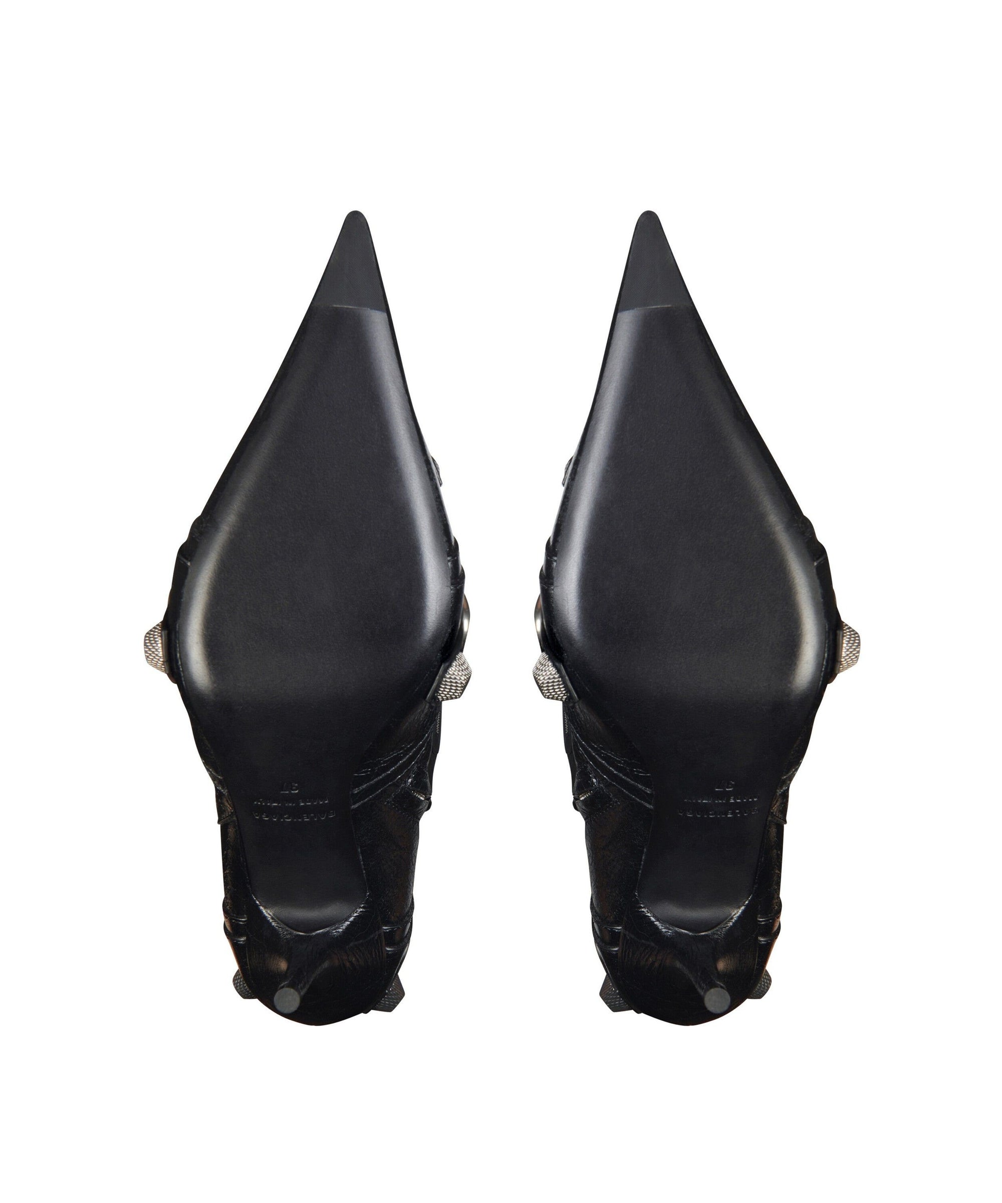 Cagole Over-The-Knee 90 Boots - Black & Aged Nikel