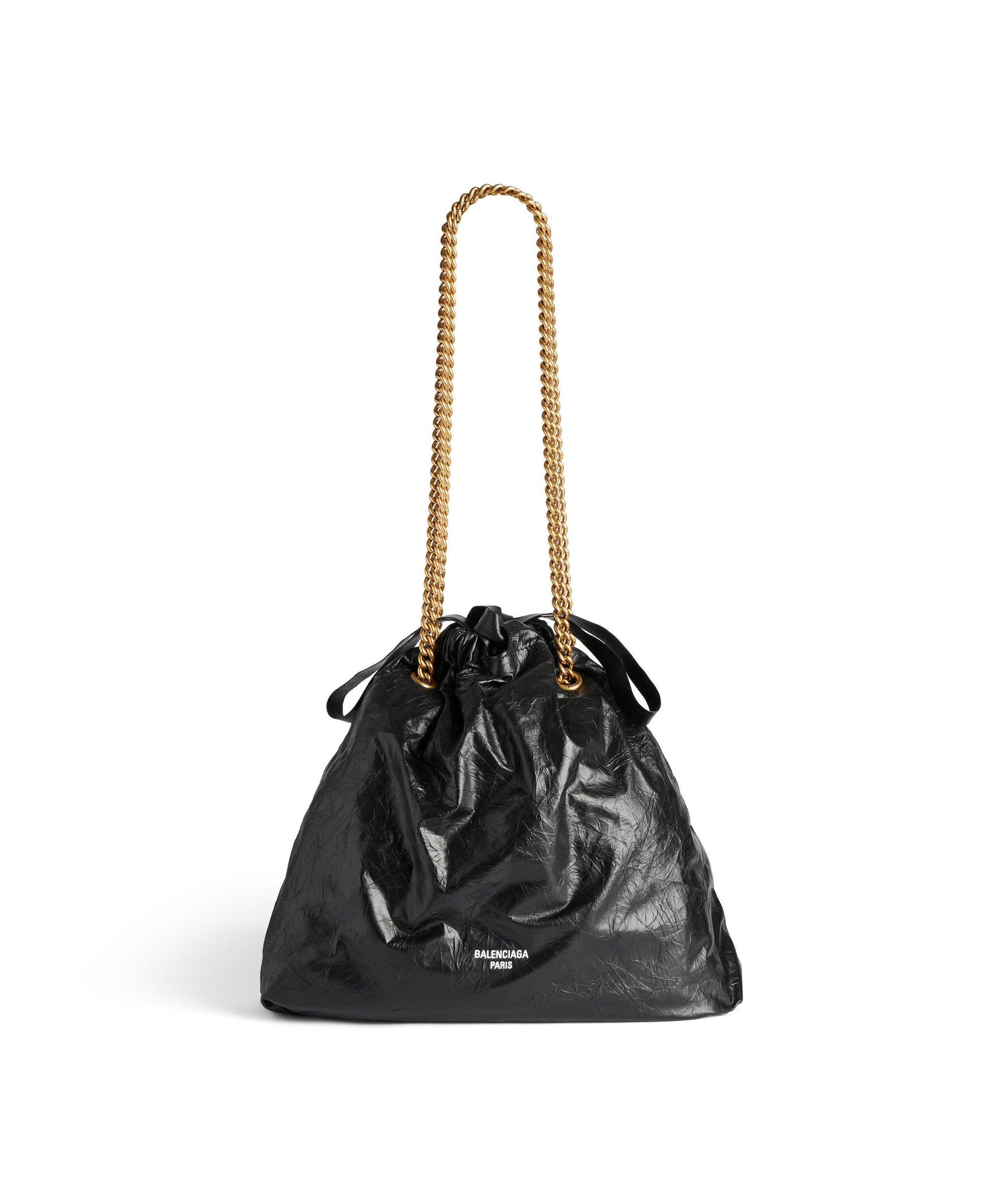 Crush Tote Bag Medium - Black