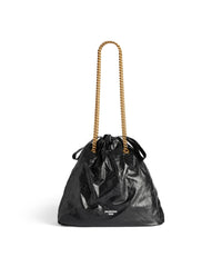 Crush Tote Bag Medium - Black