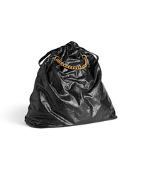 Crush Tote Bag Medium - Black