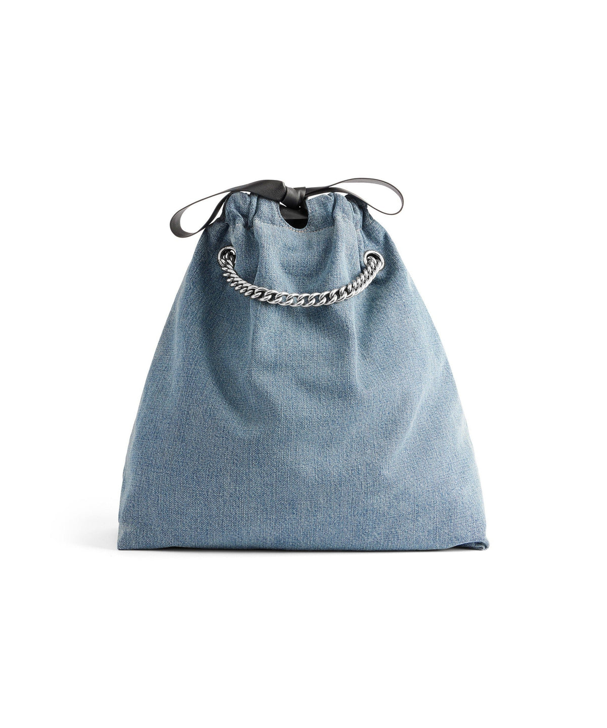Crush Tote Bag Medium - Denim Blue