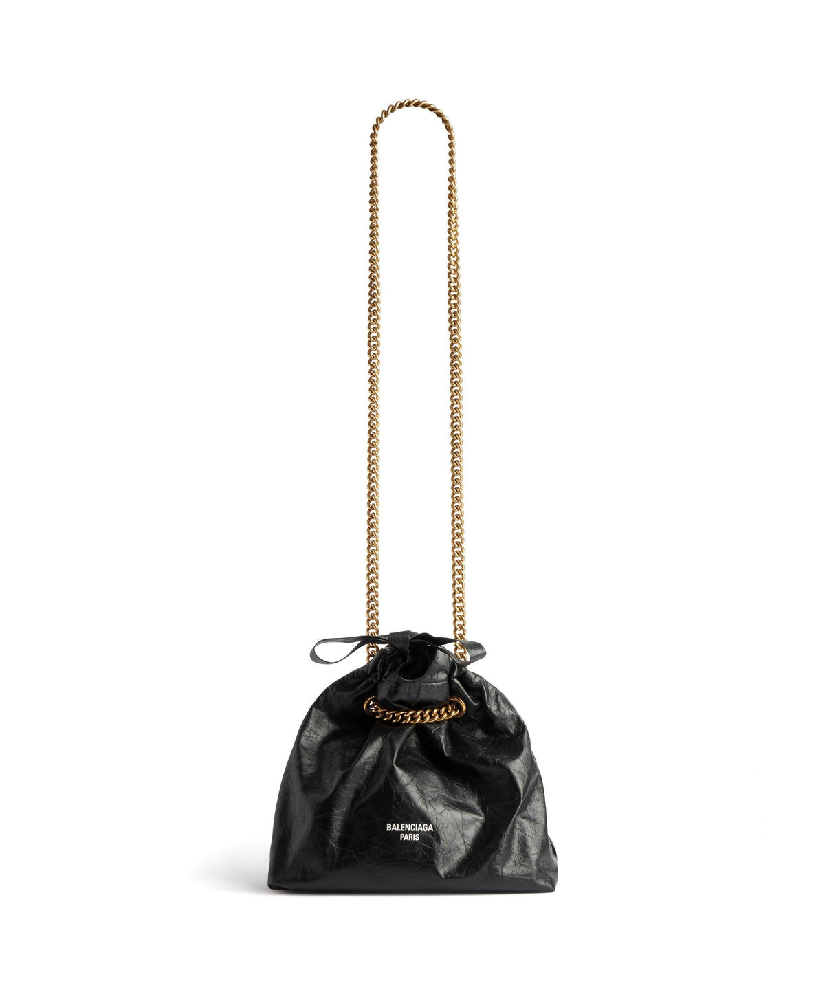 Crush Tote Bag Small - Black