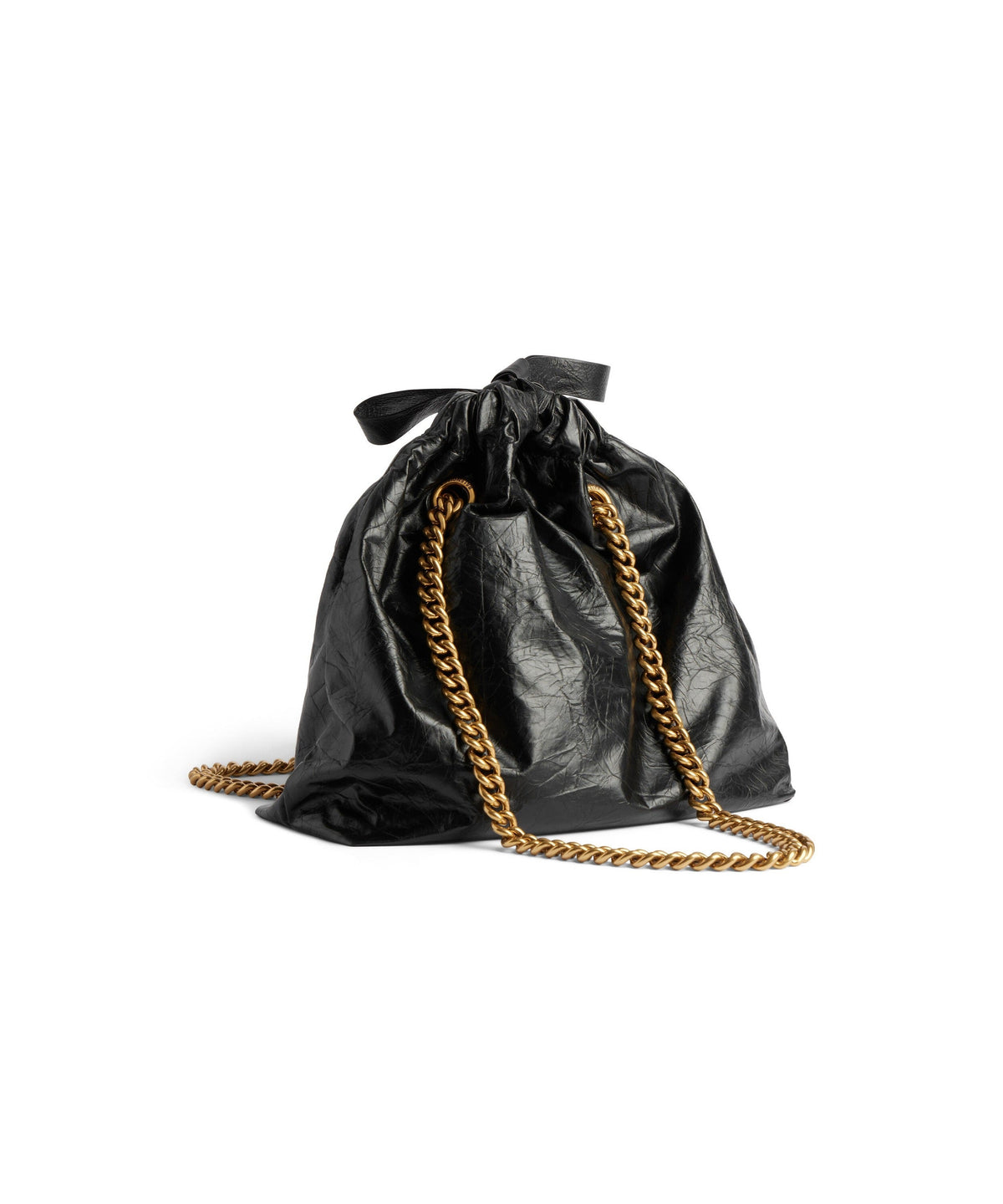 Crush Tote Bag Small - Black