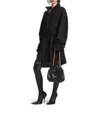 Crush Tote Bag Small - Black