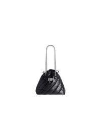 CRUSH / Crush Small Tote Bag Quilted - Black