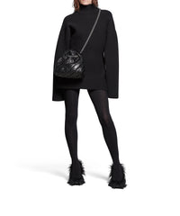 CRUSH / Crush Small Tote Bag Quilted - Black