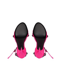 Cagole fluo pink 110mm Sandals - Fluo Pink