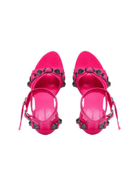 Cagole fluo pink 110mm Sandals - Fluo Pink