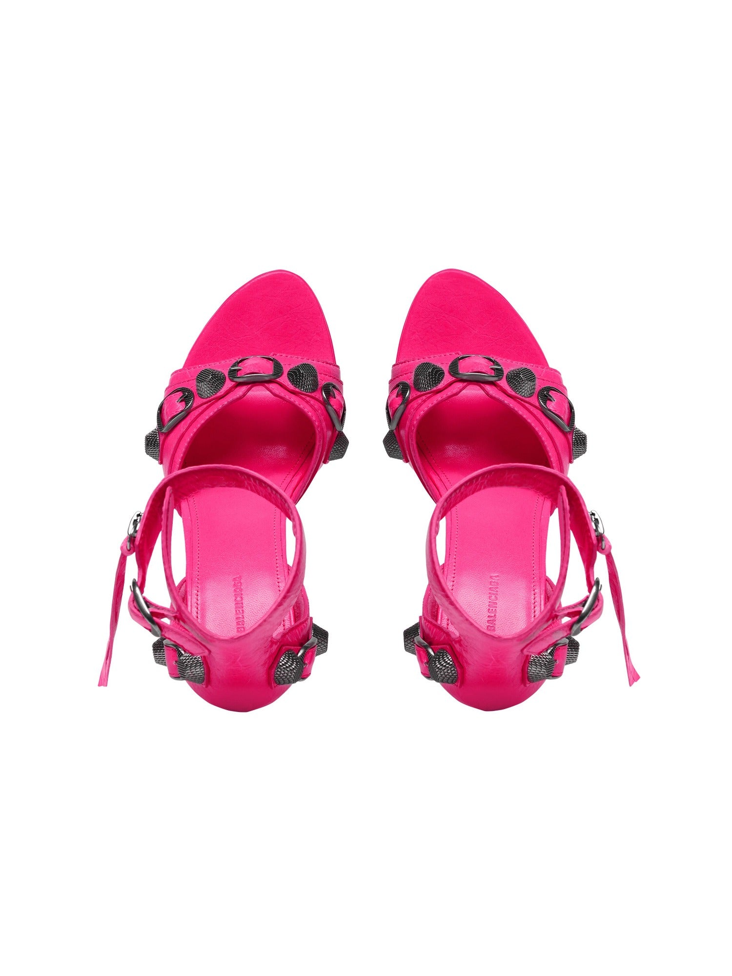 Cagole fluo pink 110mm Sandals - Fluo Pink
