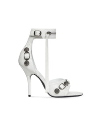 Cagole 110 Sandals - Optic White & Silver