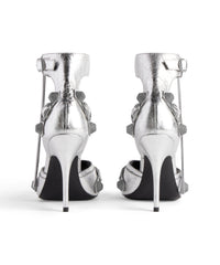Cagole 110 Sandals Metallized - Silver