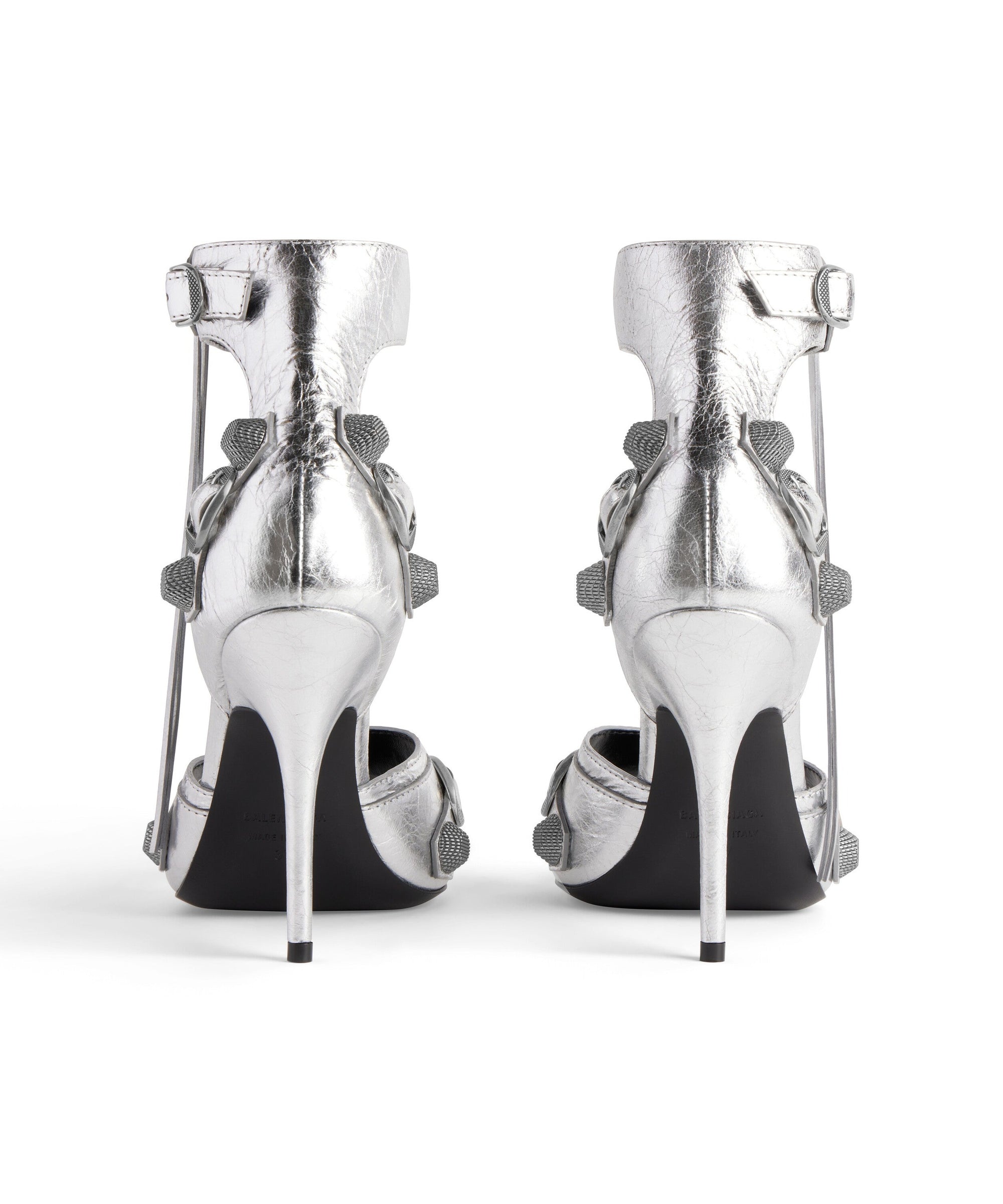 Cagole 110 Sandals Metallized - Silver