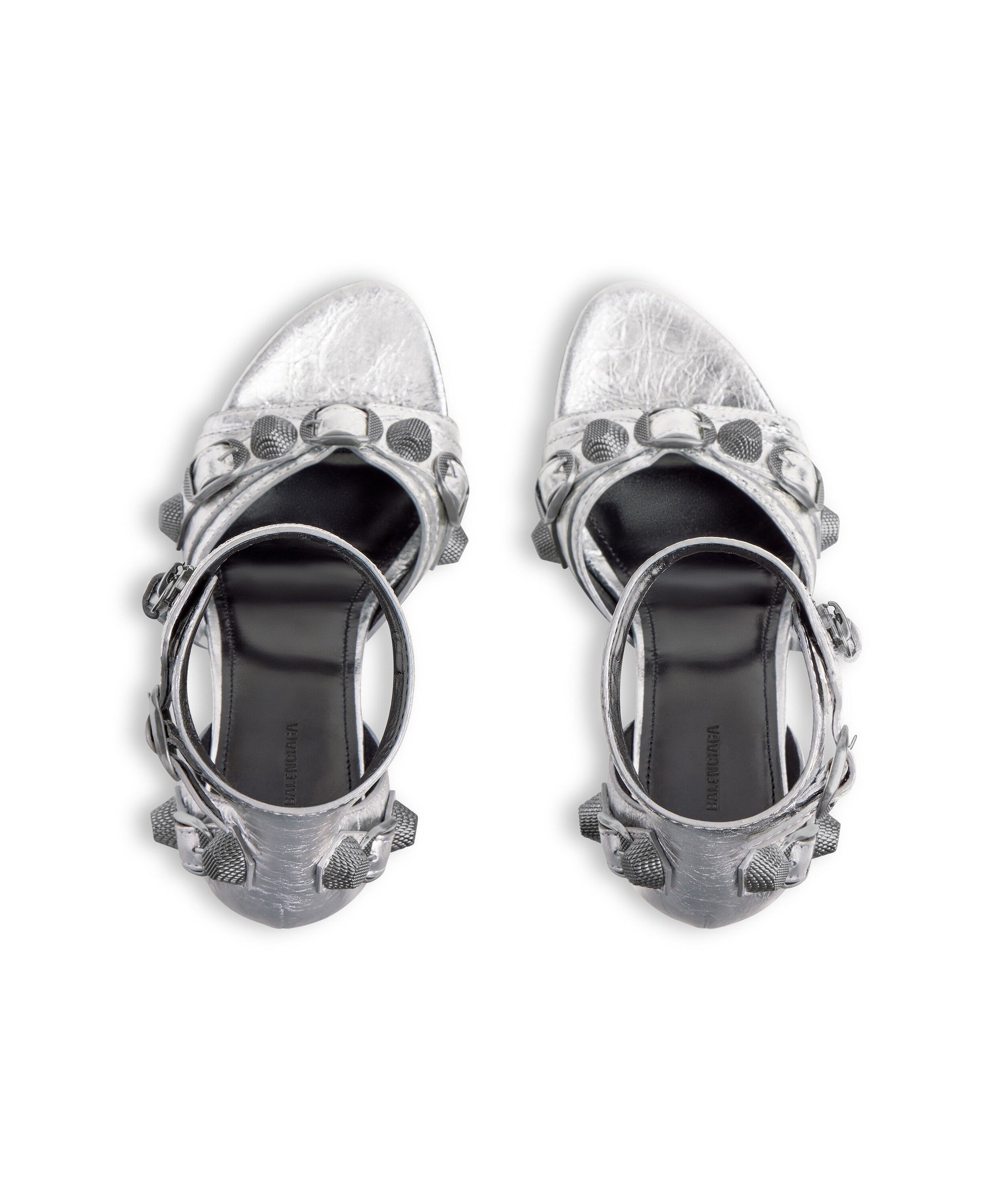 Cagole 110 Sandals Metallized - Silver