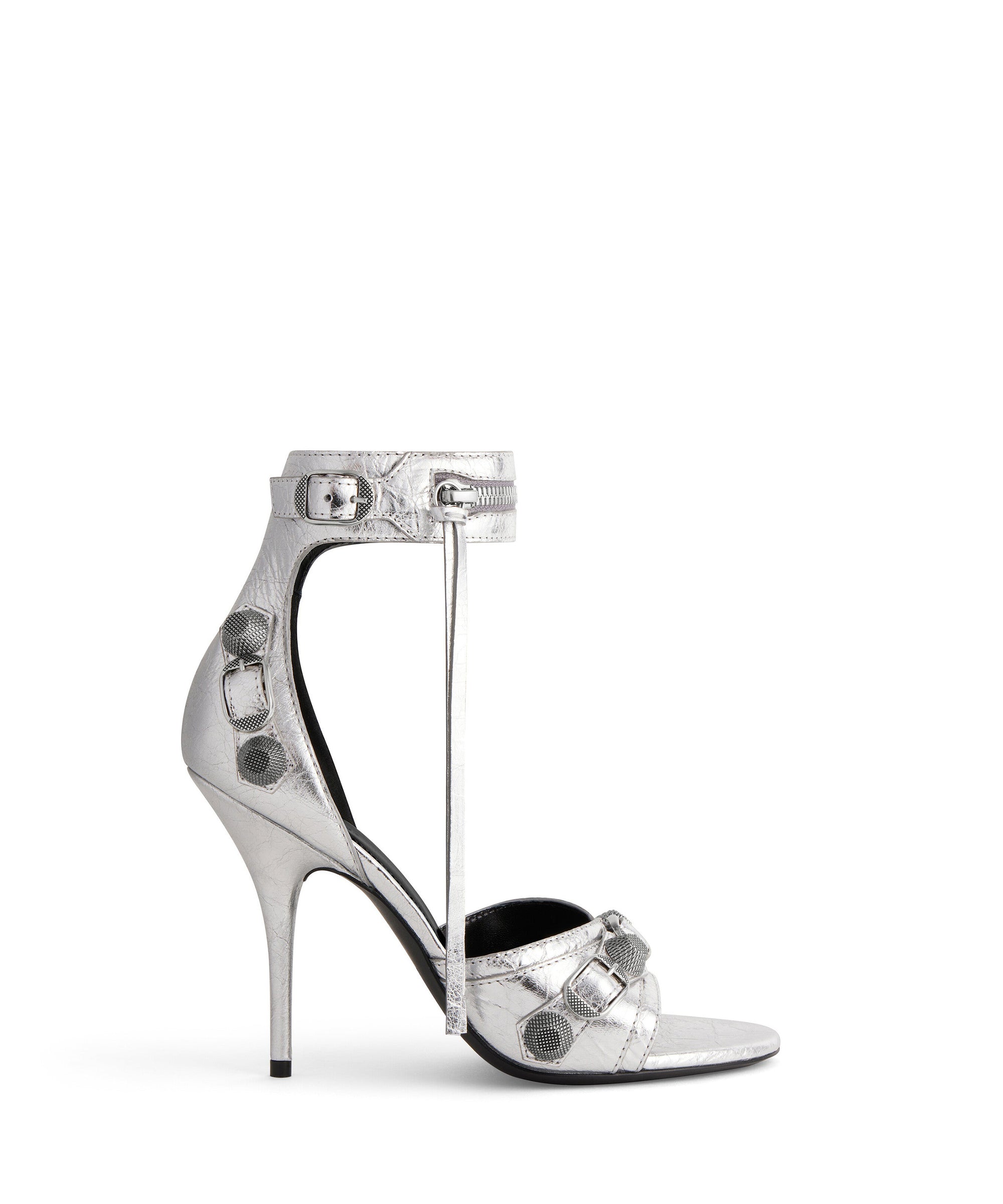 Cagole 110 Sandals Metallized - Silver