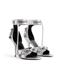 Cagole 110 Sandals Metallized - Silver