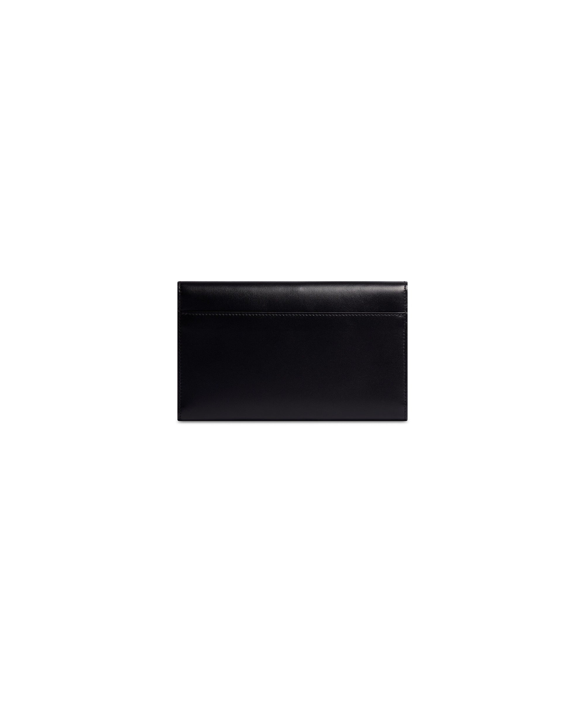 Envelope Slim Long Wallet - Black & Dark Grey