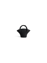 Beach black Bag Mini Tote - Black & Vrv