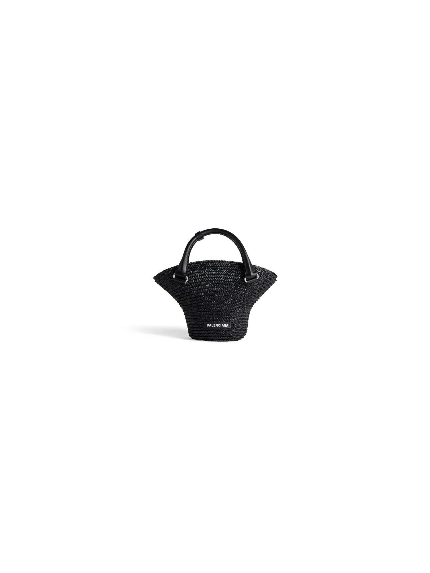 Beach black Bag Mini Tote - Black & Vrv