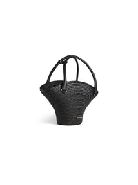 Beach black Medium Tote Bag - Black & Vrv