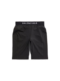 Balenciaga Athletic Cycling black Short - Black