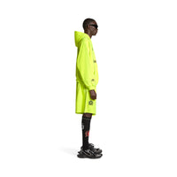 Dubai Soccer Zip-Up Hoodie - Fluo Yellow & Black