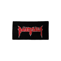 Metal Scarf - Black & Red