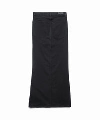 Maxi Skirt - Peach Pitch Black