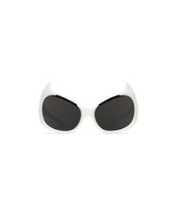 Gotham Cat Sunglasses - White