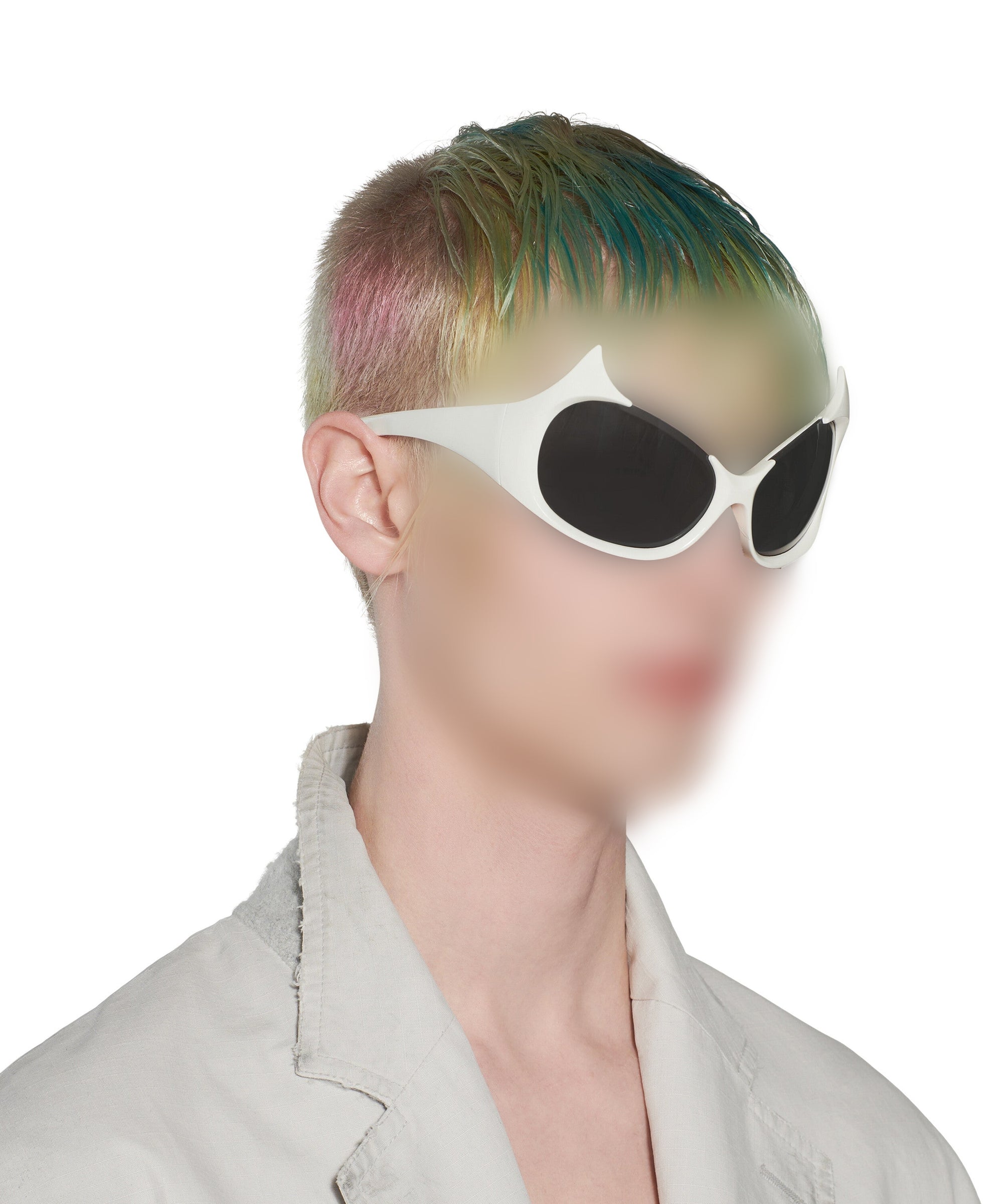 Gotham Cat Sunglasses - White