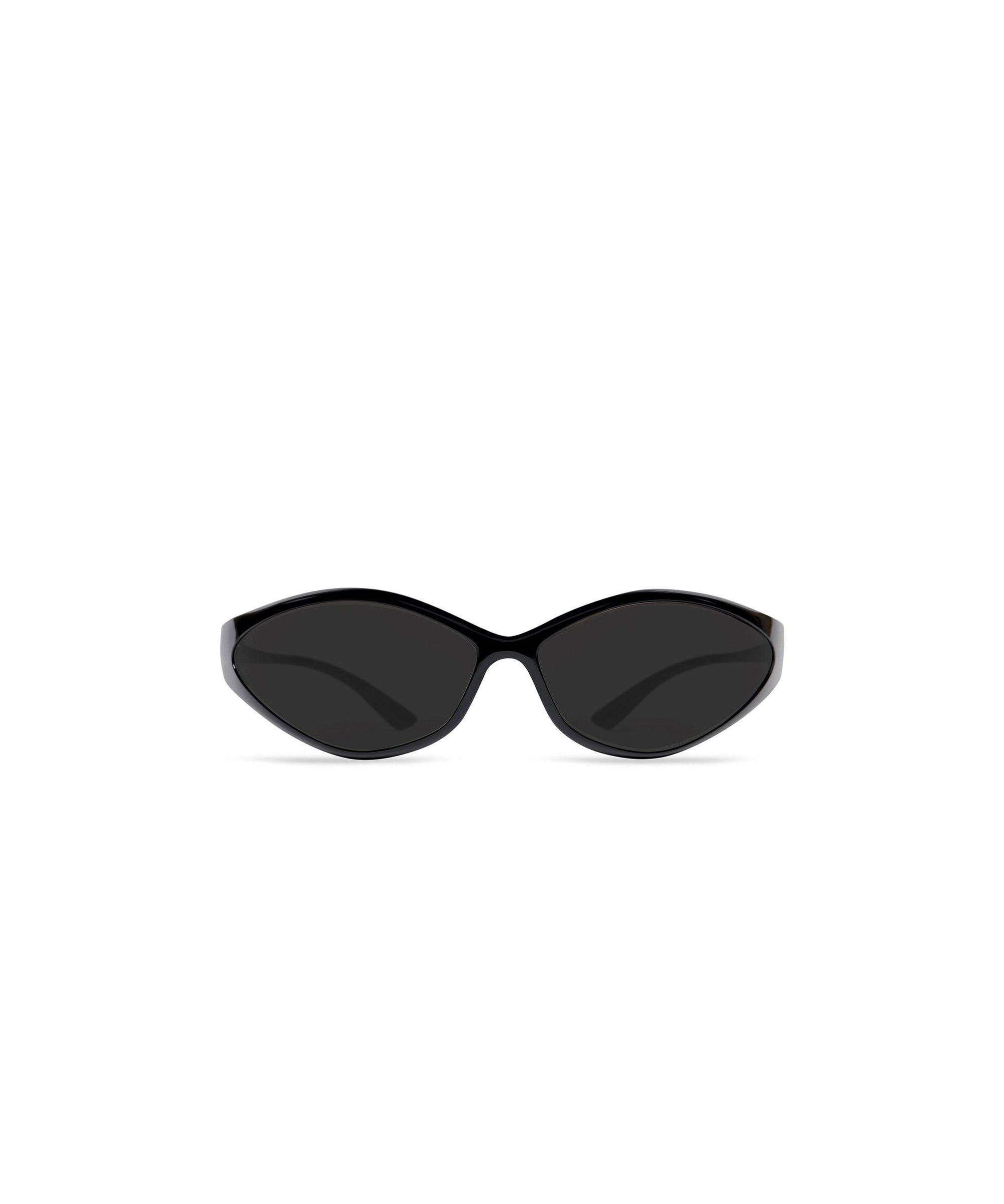 90s Oval Sunglasses - Black