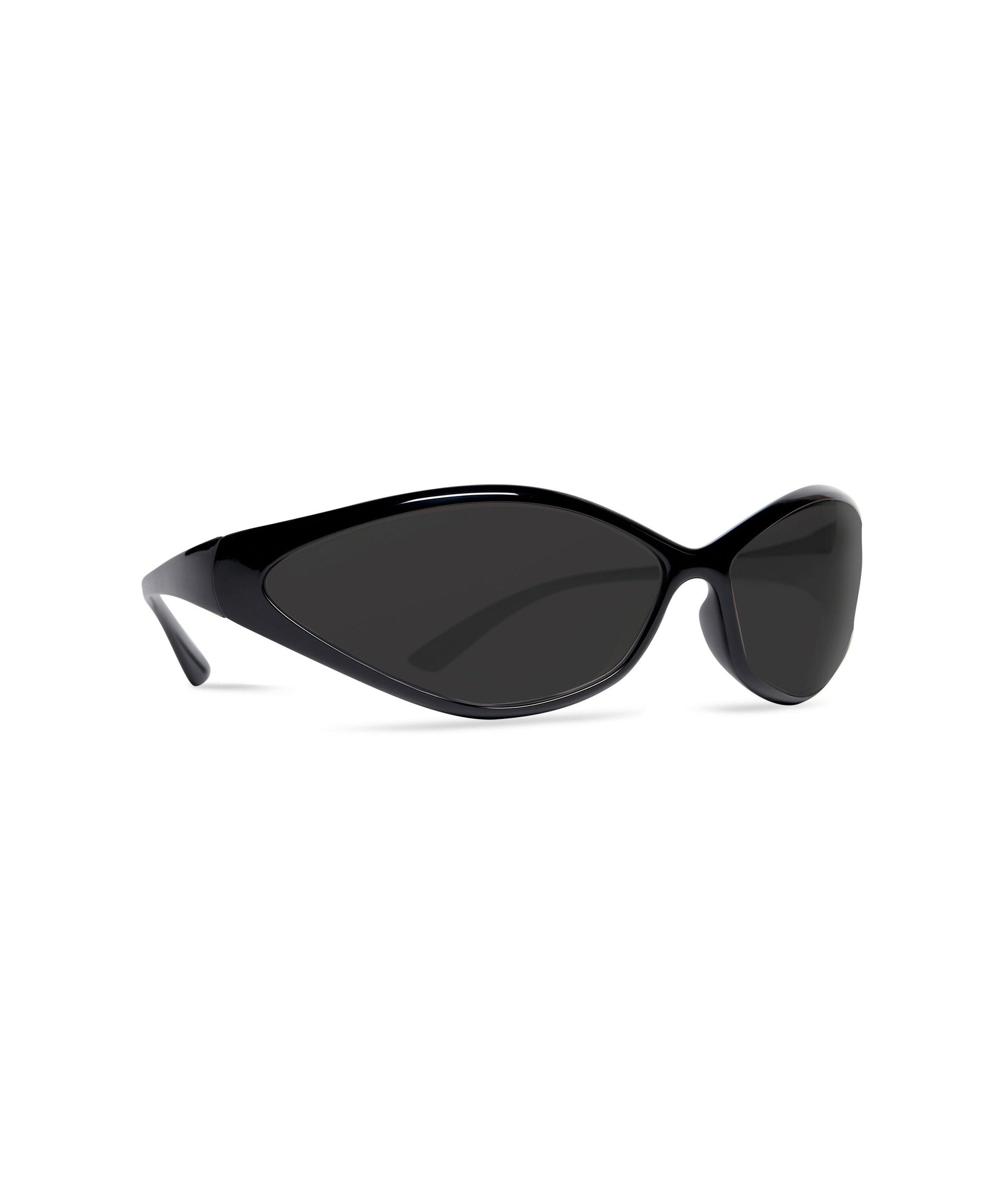90s Oval Sunglasses - Black