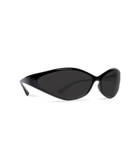 90s Oval Sunglasses - Black