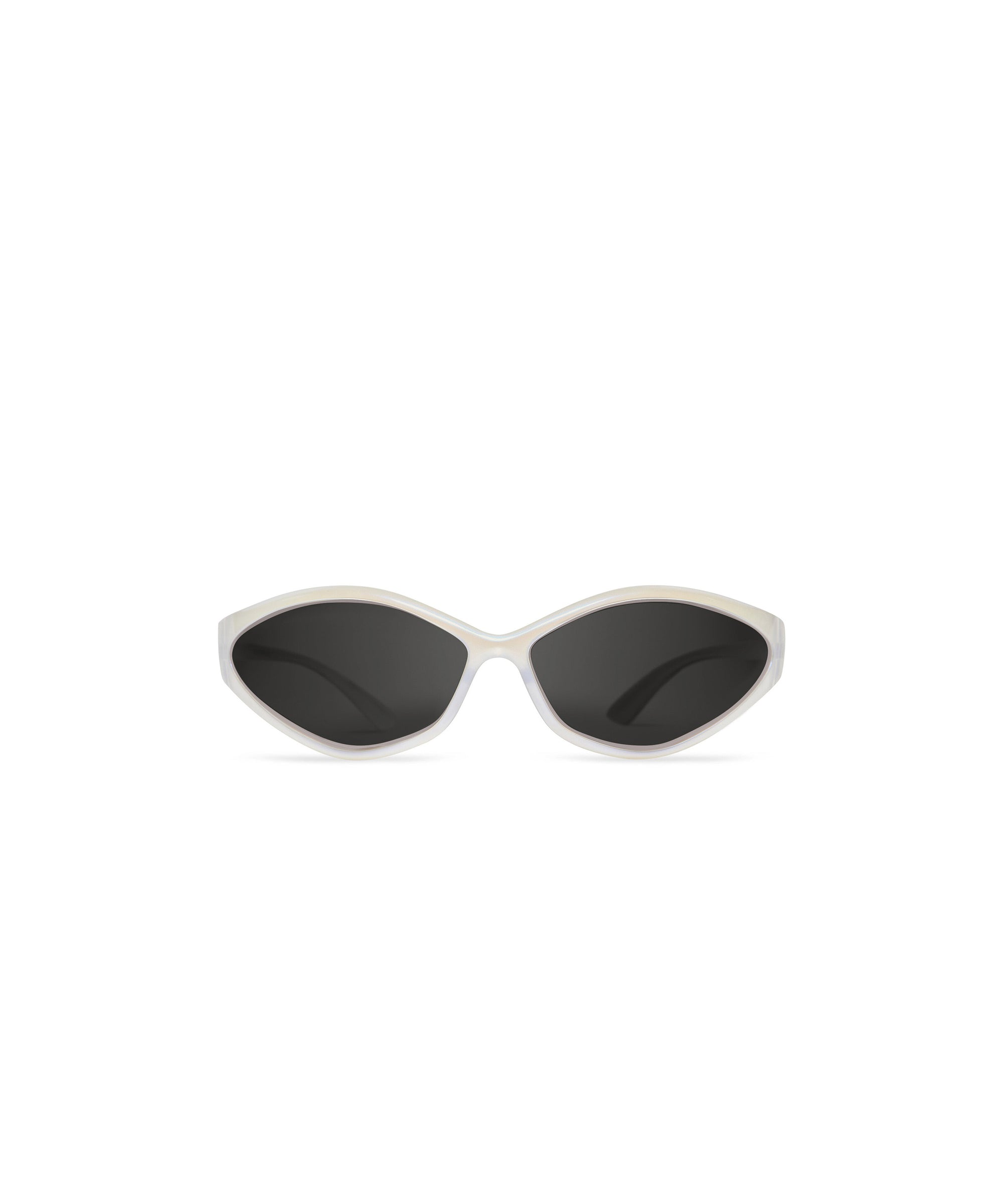 90s Oval Sunglasses - Iridescent Crystal