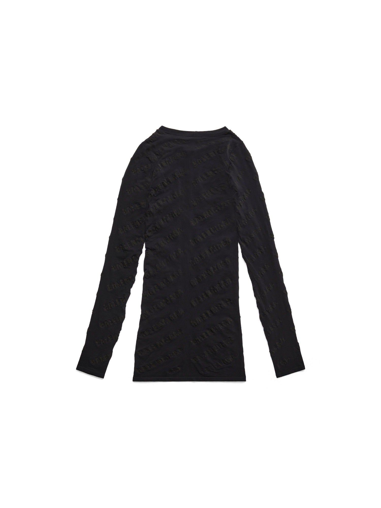 Mini Allover Logo black Top - Black