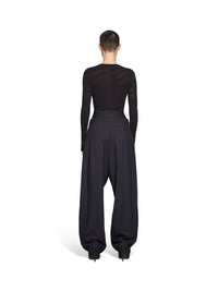 Mini Allover Logo black Top - Black