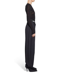 Mini Allover Logo black Top - Black