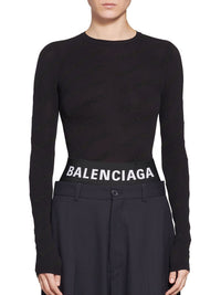 Mini Allover Logo black Top - Black