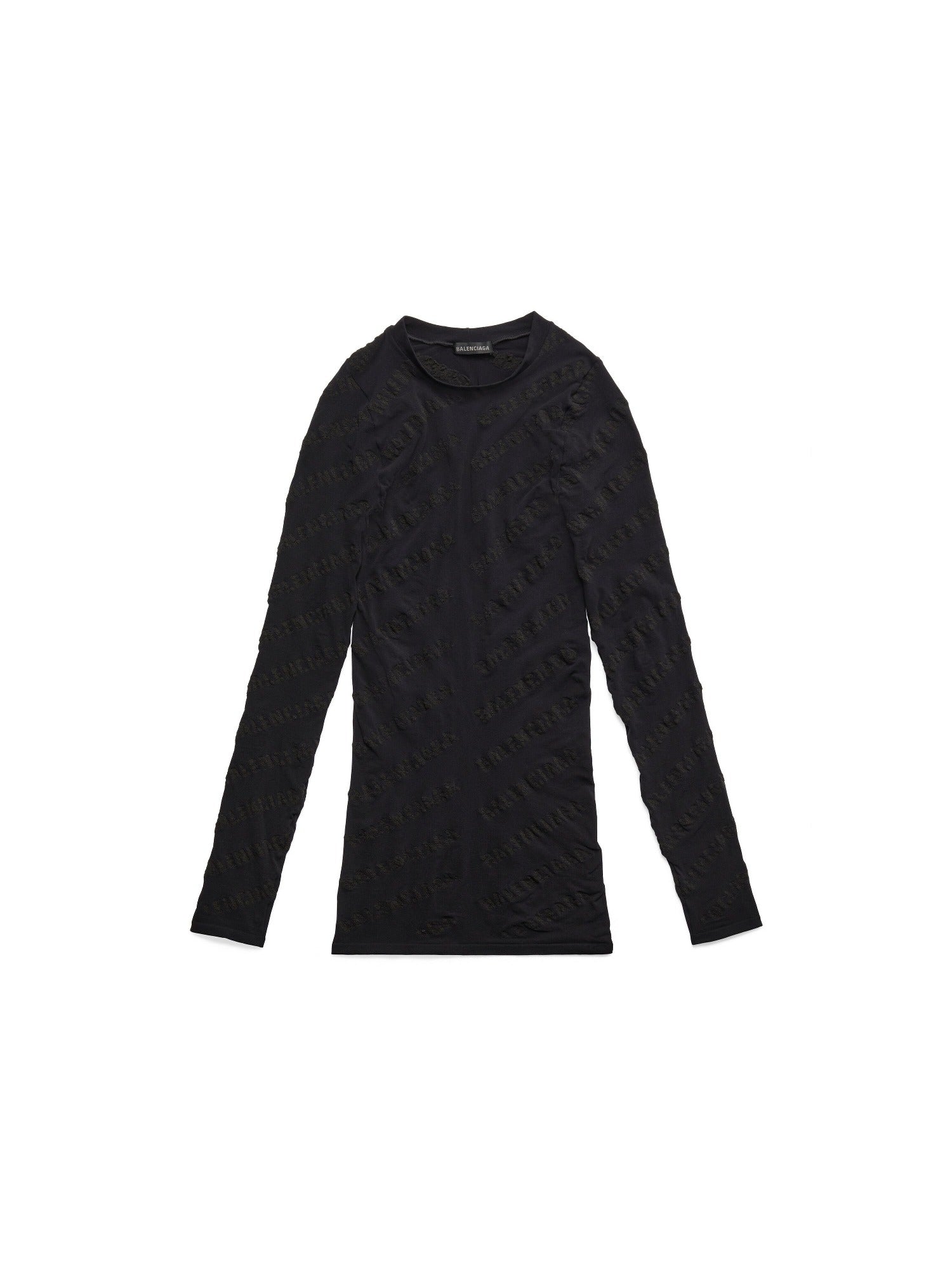 Mini Allover Logo black Top - Black