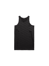 BB Monogram black Tank Top Dress - Black