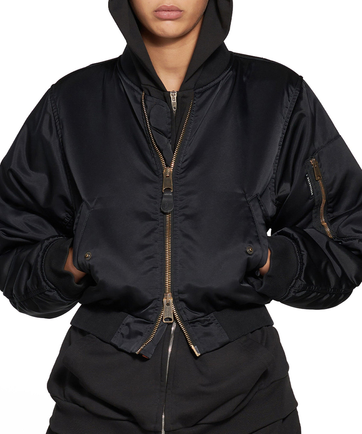 Shrunk Bomber - Black