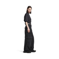 Large Cargo Pants - Black