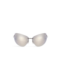 Mirage Oval - Mirror Silver