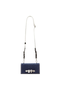 The Knuckle Satchel blue & red Bag - Blue & Red