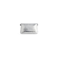 BB Soft Small Flap Bag Metallized - Silver