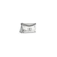 BB Soft Small Flap Bag Metallized - Silver